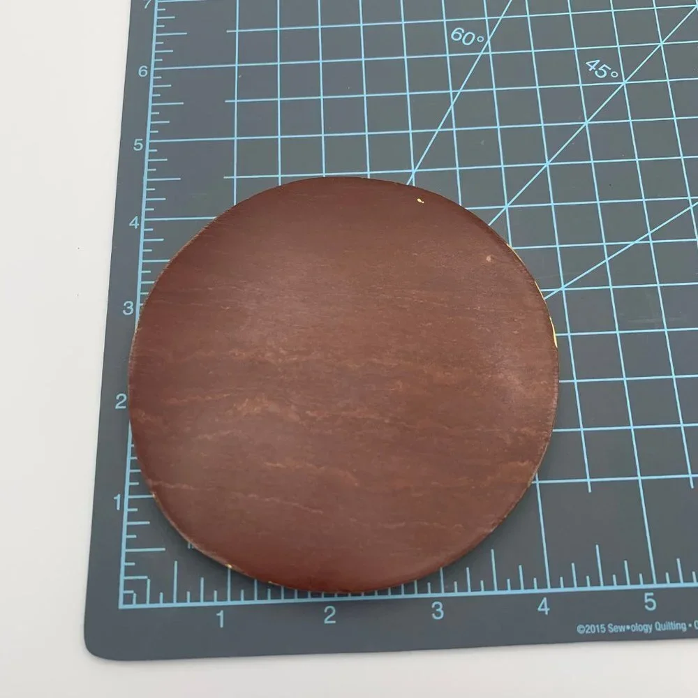 Marble Onyx Brown/Red Coasters, Natural Home Decor